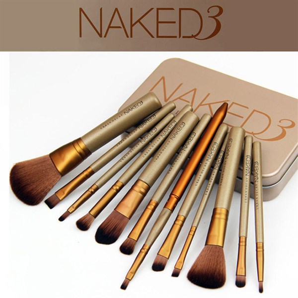 Bộ cọ trang điểm Naked3 12 món