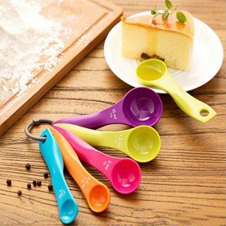 set 5 muỗng đong gia vị có ghi dung tích