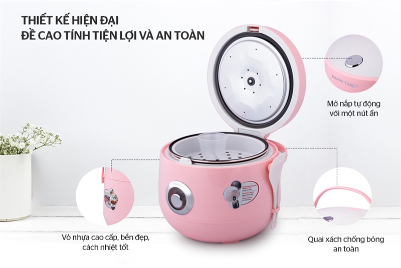 Nồi cơm điện Happy Time 1L8