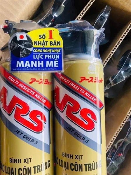 BÌNH XỊT MUỖI , CÔN TRÙNG ARS.( không mùi ) 600ml