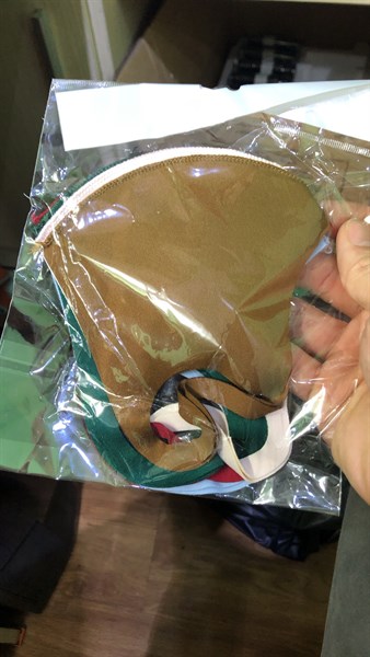 khẩu trang vải 3d trơn bịch 5c