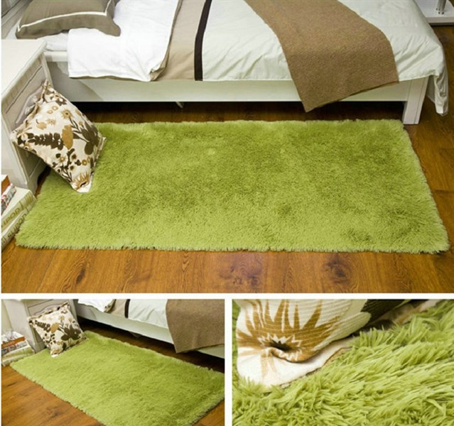 thảm lông chống trượt trang trí sàn nhà 1m2*1m6