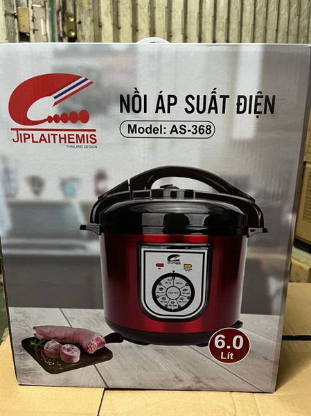 nồi áp suất điện Thái Lan 6L Jiplai 1000w