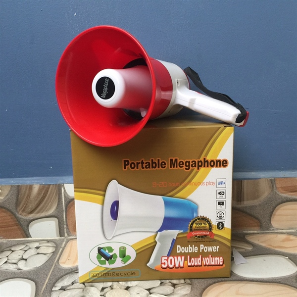 loa phóng thanh có bluetooth MEGAPHONE công suất 50W