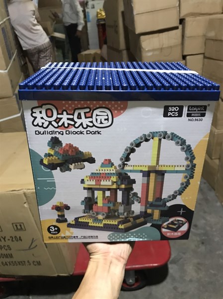 Bộ lego 520 chi tiết cho bé