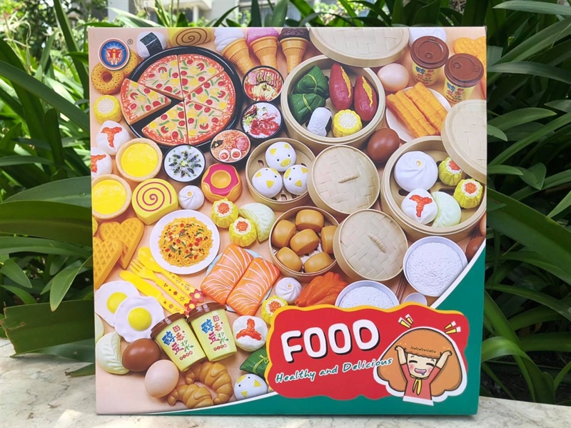 Bộ đồ chơi Dimsum 88 chi tiết loại lớn cho bé