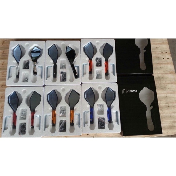 Gương chiếu hậu Rizoma dạng búa 5 cạnh (bán theo cặp)