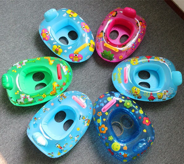 phao bơi hình chiếc thuyền cho bé