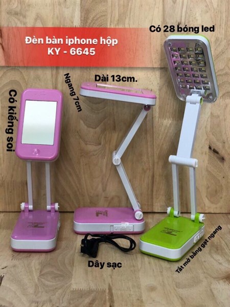 Đèn học để bàn chống cận cao cấp KY-6645