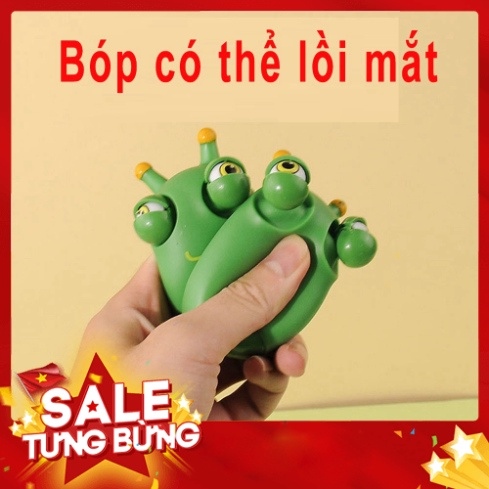 đồ chơi bóp giảm stress sâu mắt lồi