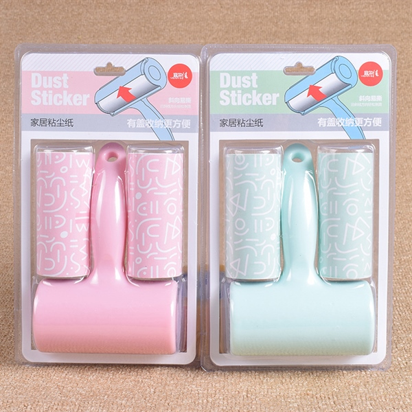 cây lăn bụi kèm 2 cuộn lăn ép vỉ cao cấp