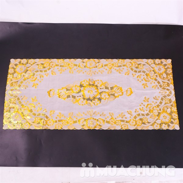 KHĂN TRẢI BÀN CÚC VÀNG