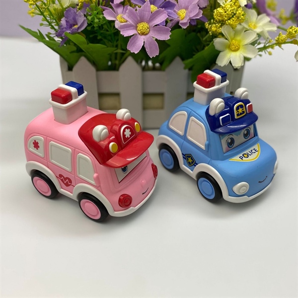 đồ chơi mô hình xe Robocar nút chạy tự động hàng chuẩn