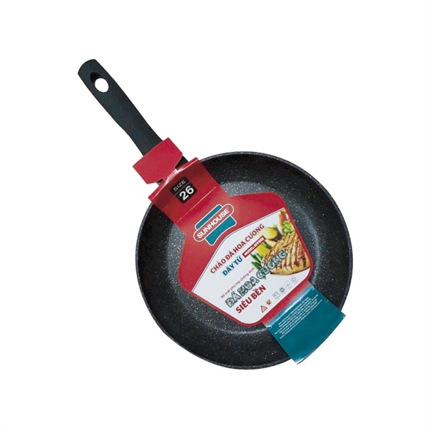Chảo chống dính Sunhouse đáy từ 26cm