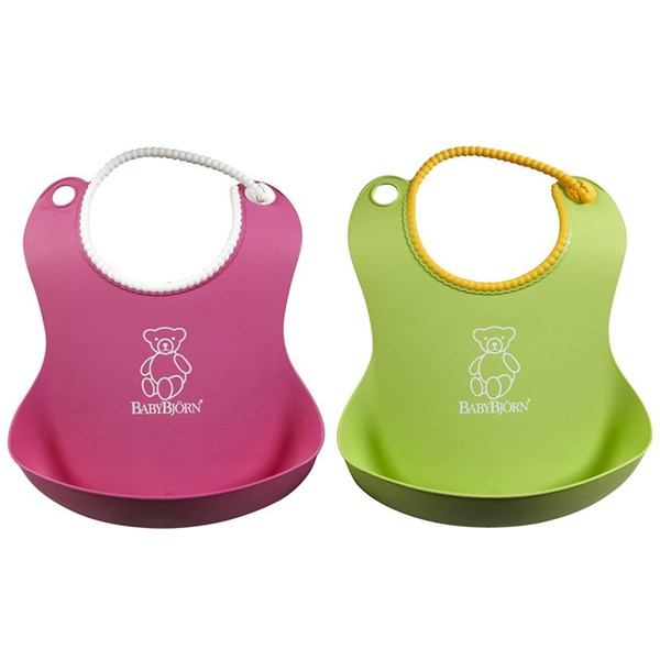 Yếm nhựa tập ăn cho bé