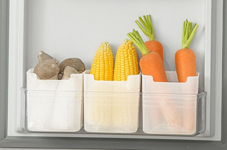 Hộp chữ nhật đựng phân chia đồ làm gọn tủ lạnh