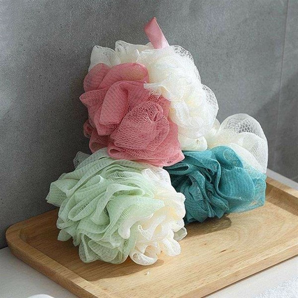 Bông tắm 2 màu siêu êm