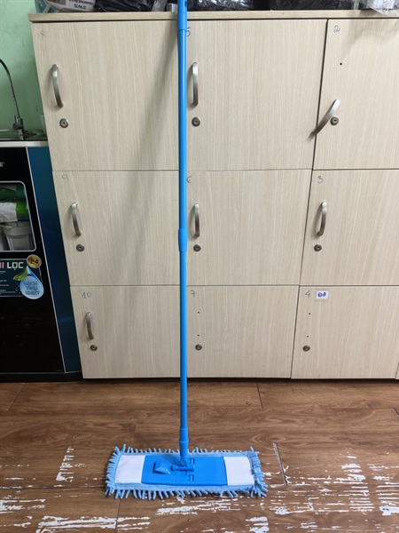 cây lau nhà công nghiệp 40cm bông san hô cán kim loại