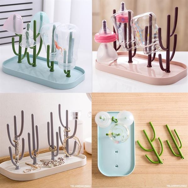 giá úp bình sửa, ly, phụ kiện xương rồng độc đáo