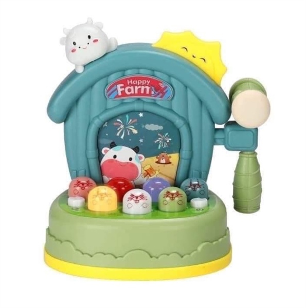 Trò chơi đập chuột cho bé có nhạc và đèn