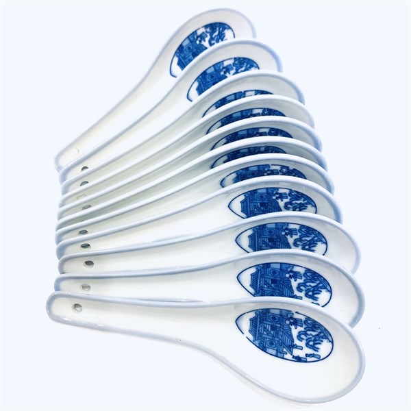 Combo 10 muỗng sứ cao cấp