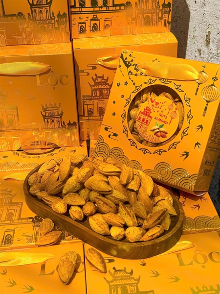 hạnh nhân 350gram