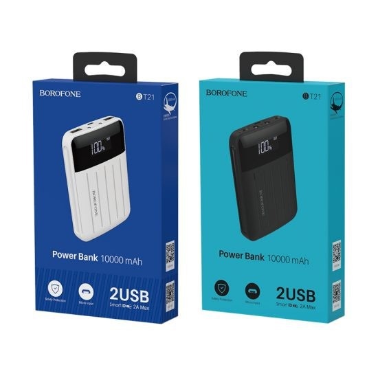pin sạc dự phòng chính hãng BOROFONE BT21 10000mah