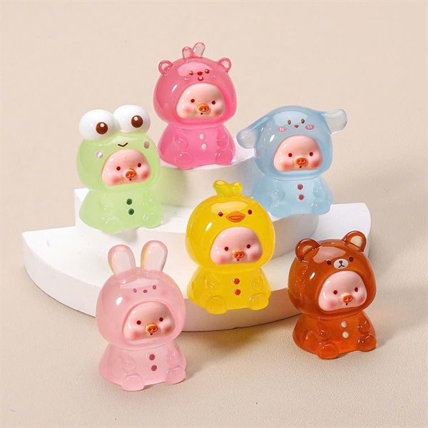 Set 10 túi mù heo phát sáng