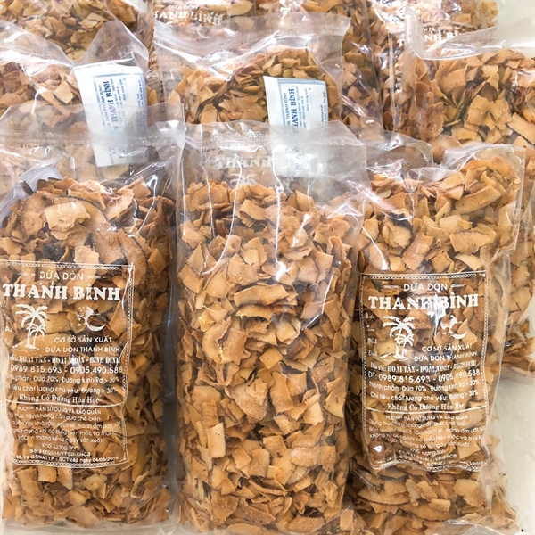 Mứt dừa sấy khô đặc sản Bình Định 1kg