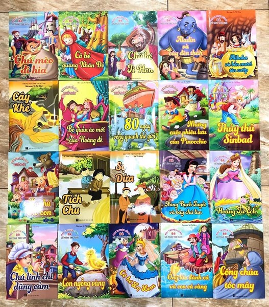 Set 20 cuốn truyện cổ tích cho bé