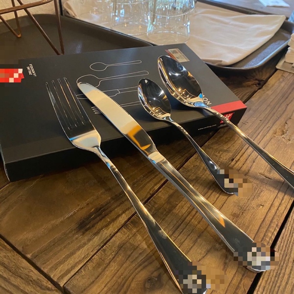 bộ dao muỗng nĩa 4 món inox đức cao cấp