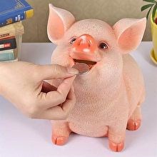 Heo đất tiết kiệm tiền không hộp