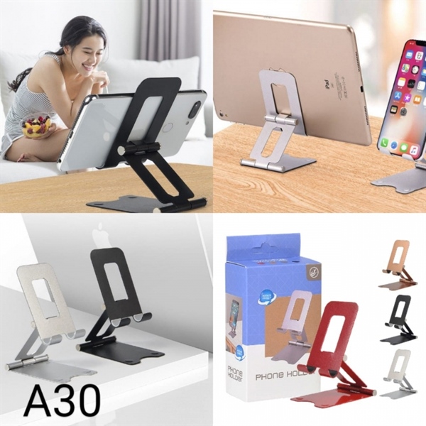 Giá đỡ điện thoại/Ipad bằng nhôm A30 chắc chắn