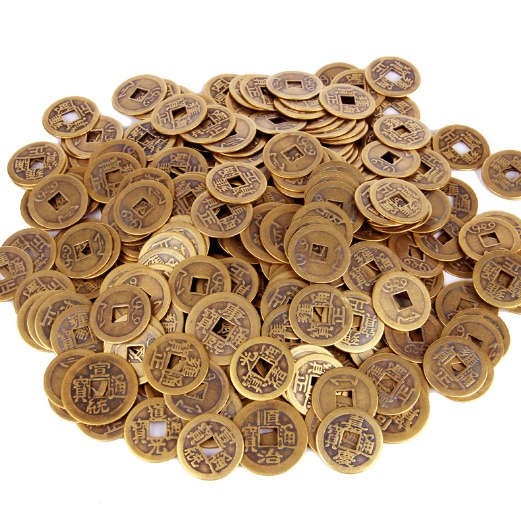 set 100 đồng xu phong thủy