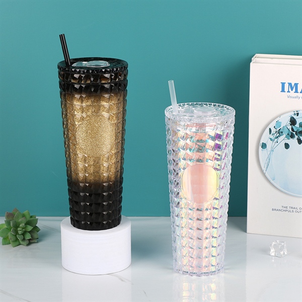 Ly starbuck vân kim cương 710ml hàng cao cấp