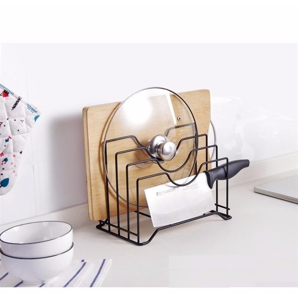 KỆ GÁC VUNG NỒI VÀ DAO THỚT ĐA NĂNG