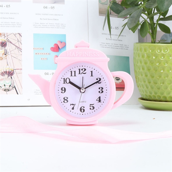 đồng hồ trang trí để bàn hình bình nước cute