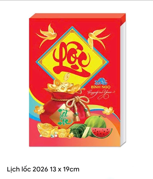 Block lịch năm mới 2026