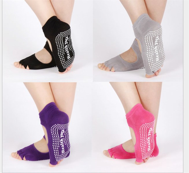 Vớ tập yoga đính hạt chống trượt