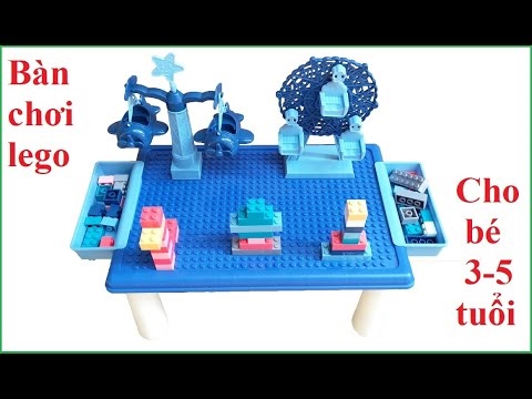 Bàn lego 69 chi tiết cho bé