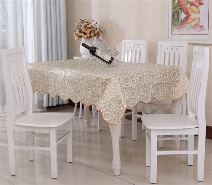 KHĂN TRẢI BÀN HOA VÀNG ( 106*152CM )