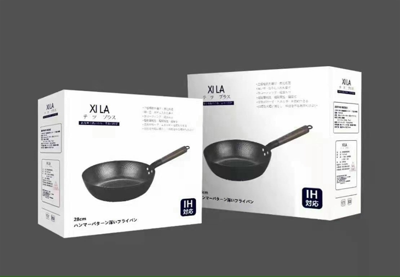 Chảo Nhật chống dính 28cm cán gỗ hộp đẹp