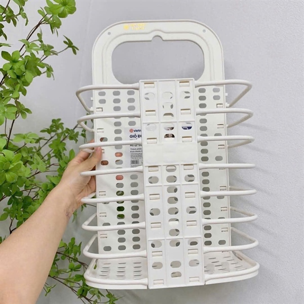 Giỏ treo đựng quần áo xếp gọn Gia Long