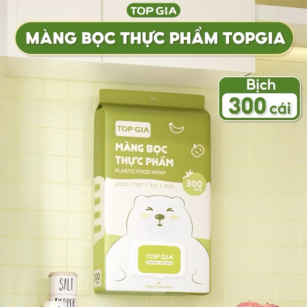 Tại shop màng bọc thực phẩm topgia Bịch 300C