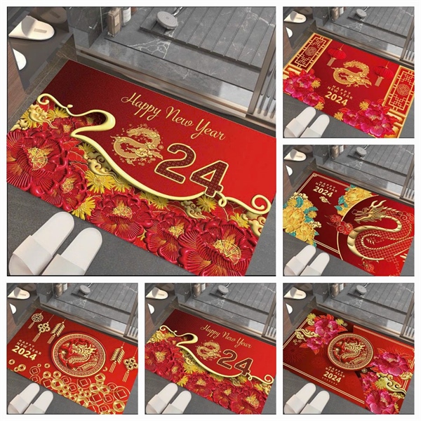 Thảm chân Tết 2024 40x60cm