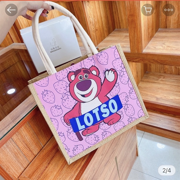 túi gấu LOTSO hot trend