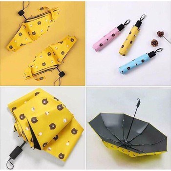 Dù đi mưa hình gấu loại dày