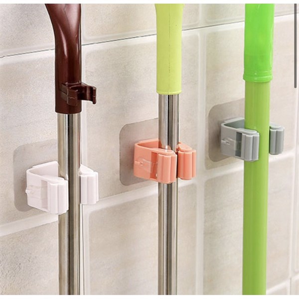 móc treo chổi, cây lau nhà treo tường loại rẻ