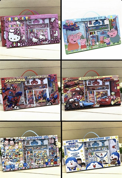 Bộ dụng cụ học tập cho bé 10 món minion