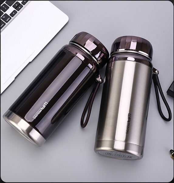 Bình giữ nhiệt inox 304 1000ml thân lùn cao cấp